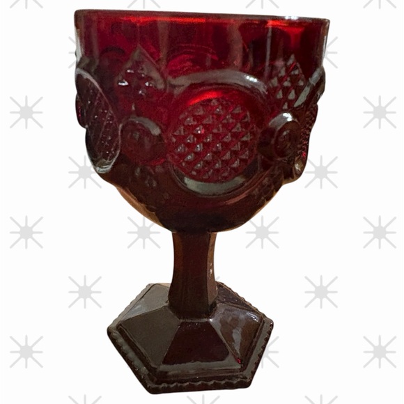 Avon Other - Avon 1876 Cape Cod Collection Ruby Red Water Goblets, set of 2